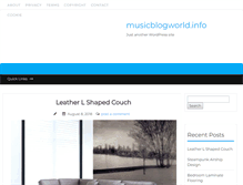 Tablet Screenshot of musicblogworld.info